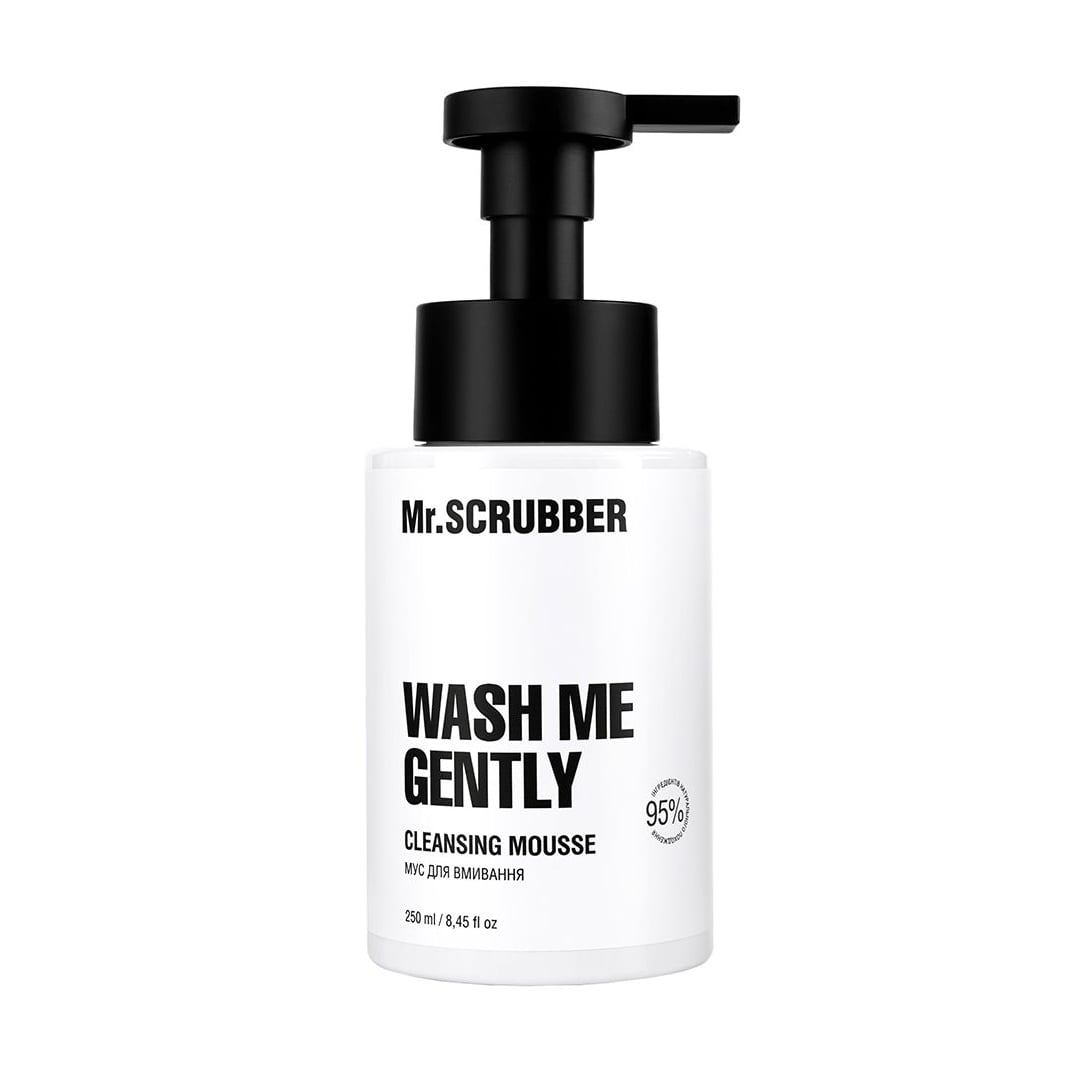 Мус для вмивання Mr.Scrubber Wash Me Gently Cleansing Mousse, 250 мл